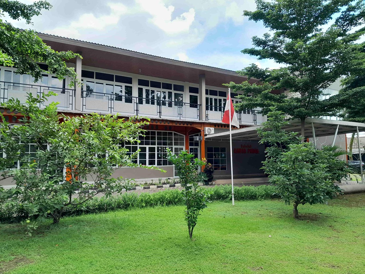 Lingkungan SMP Negeri 4 Campalagian